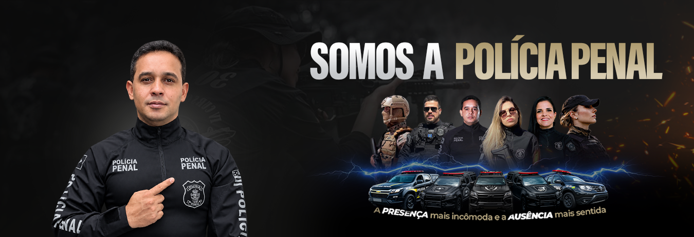 Policiais Penais e viaturas. A presença mais incômoda e a ausência mais sentida.